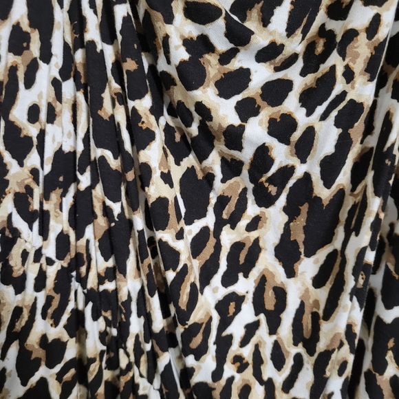 NWT Lane Bryant Size 26/28 One Shoulder Leopard Blouse - Picture 4 of 5